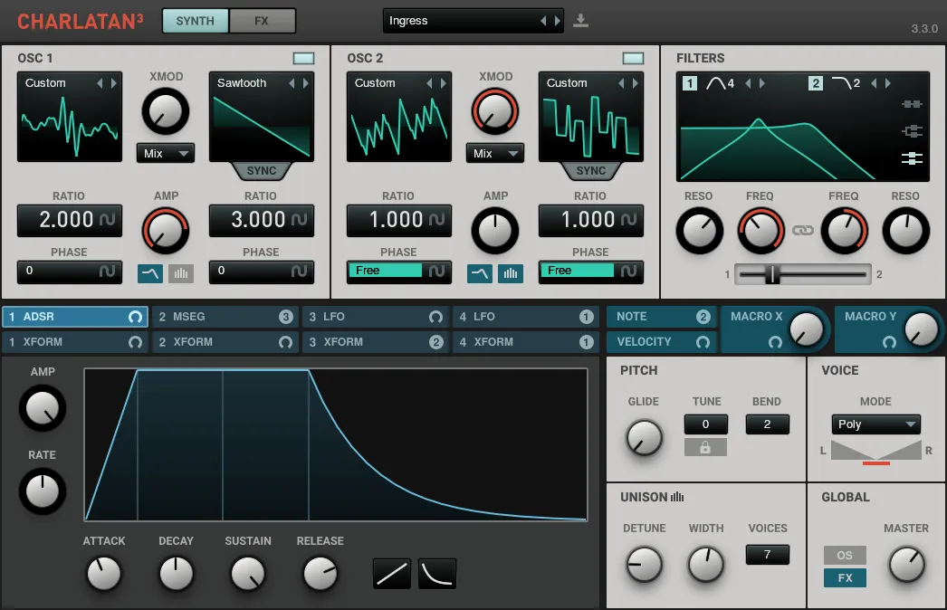 Charlatan interface