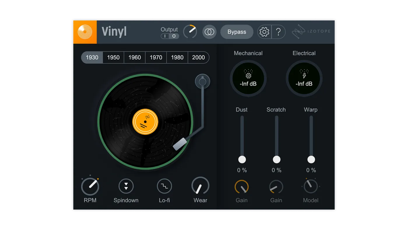 Vinyl interface
