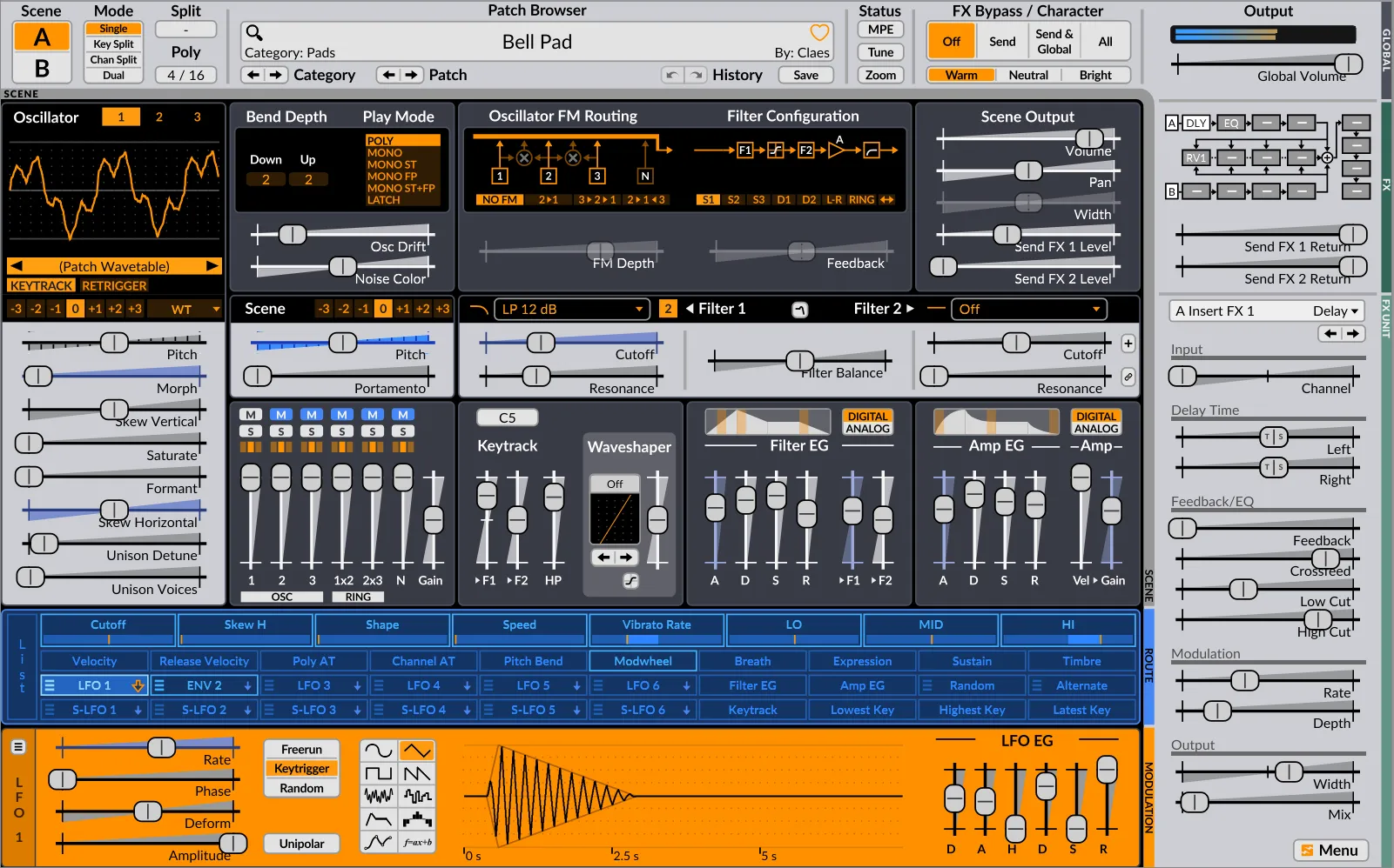Surge XT interface