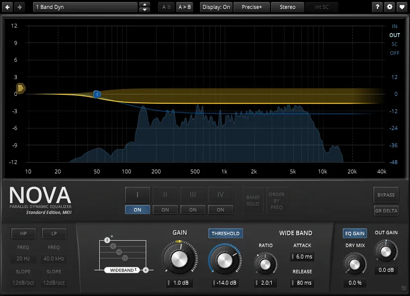 TDR Nova interface